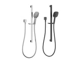 AXISS II Single Spray Slide Shower Chrome and Black